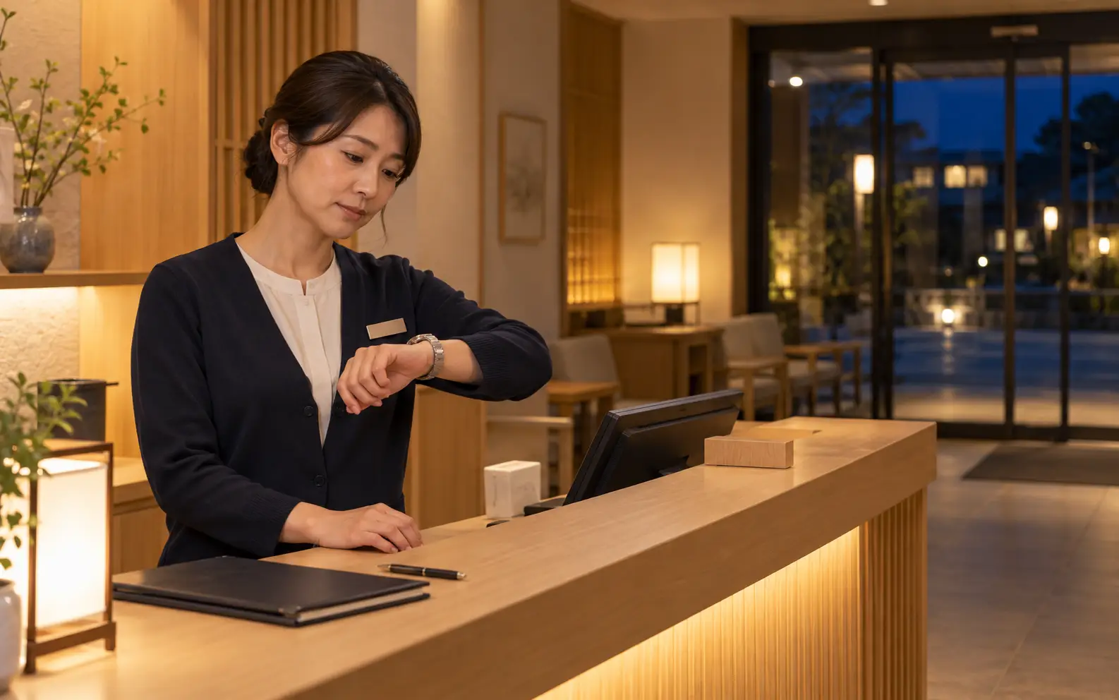 ゲストの到着時間に合わせた待機が、スタッフの負担になっている
